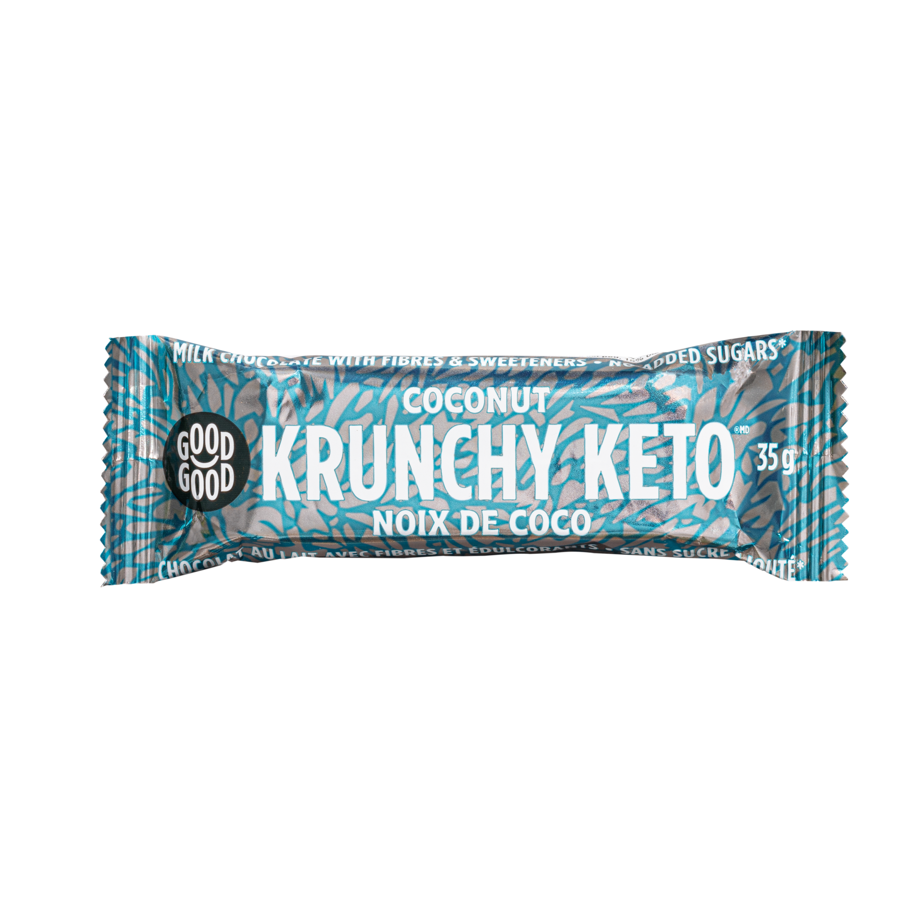 Krunchy Keto Bar - Coconut - 15 x 35g / Noix De Coco