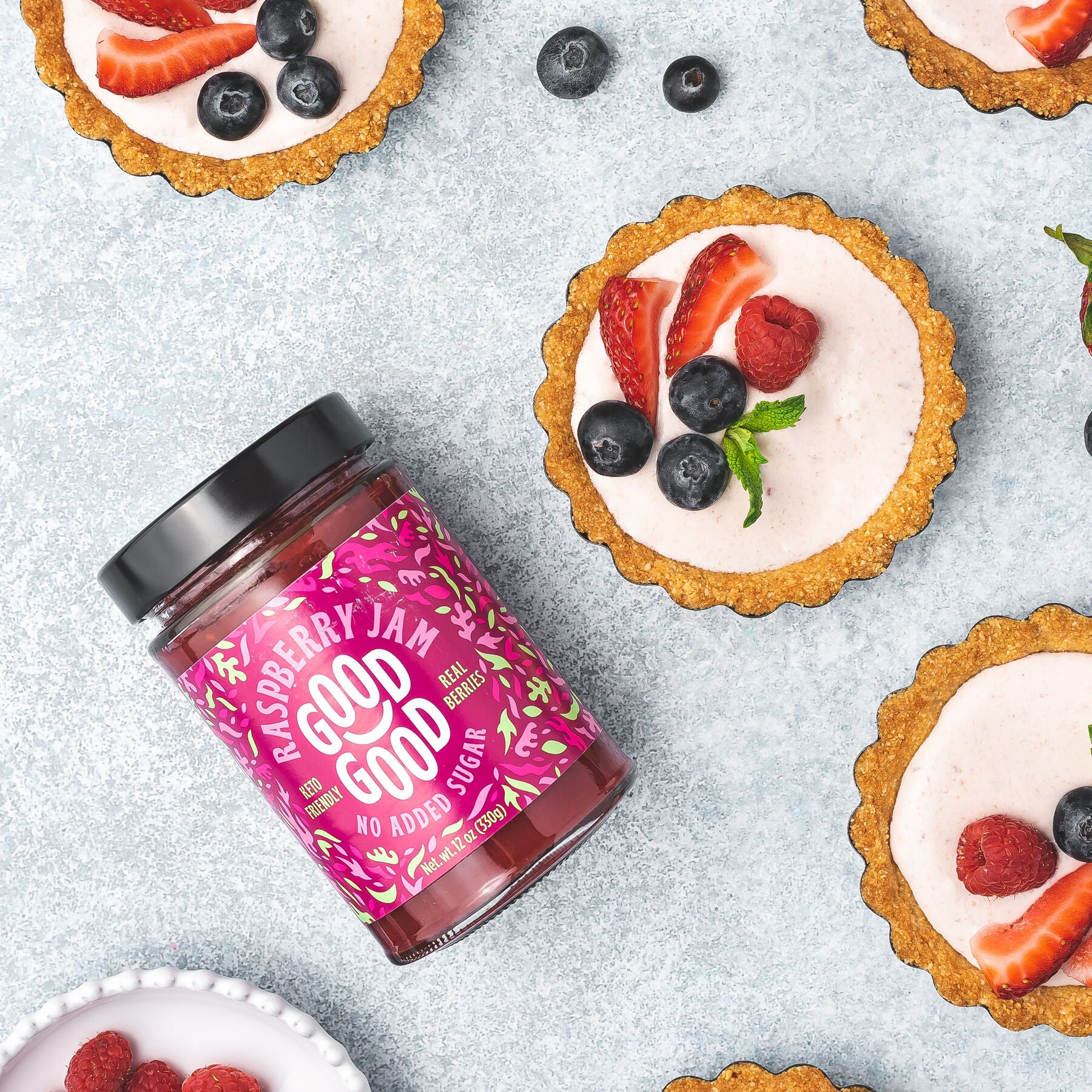 Raspberry Spread - No Added Sugar / Tartinade de Framboise