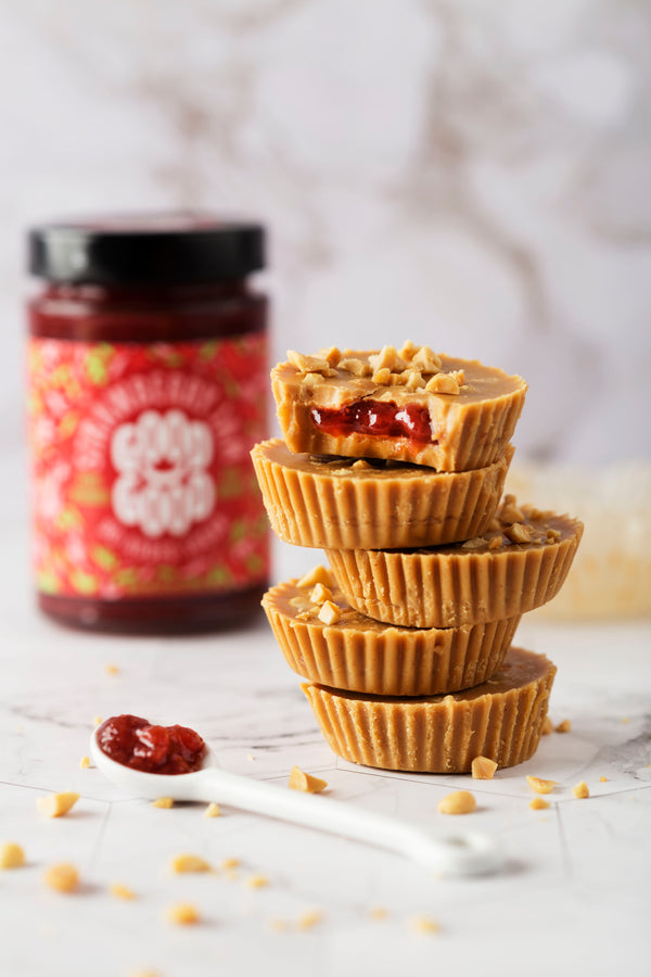 Keto Peanut Butter and Jelly Cups