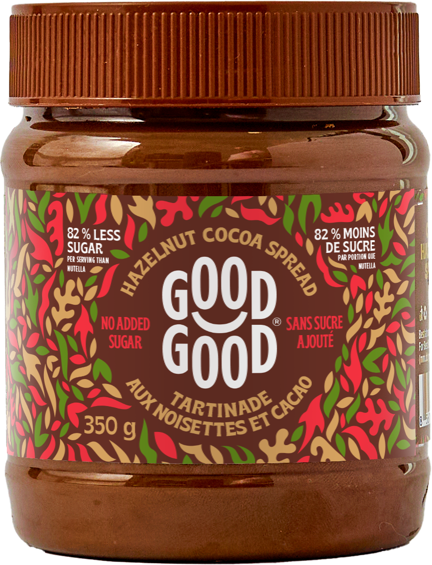 Choco Hazel Spread - No Added Sugar / Tartinade Aux Noisettes avec Stevia - sans sucre ajouté