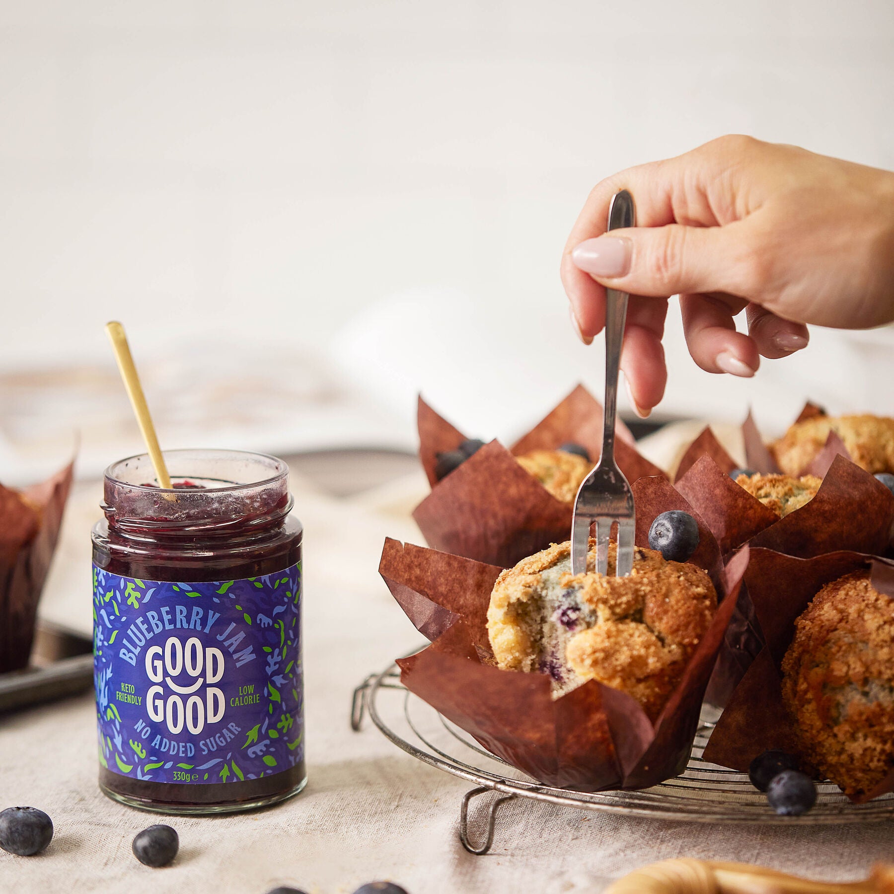 Blueberry Spread - No Added Sugar / Tartinade de Bleuets