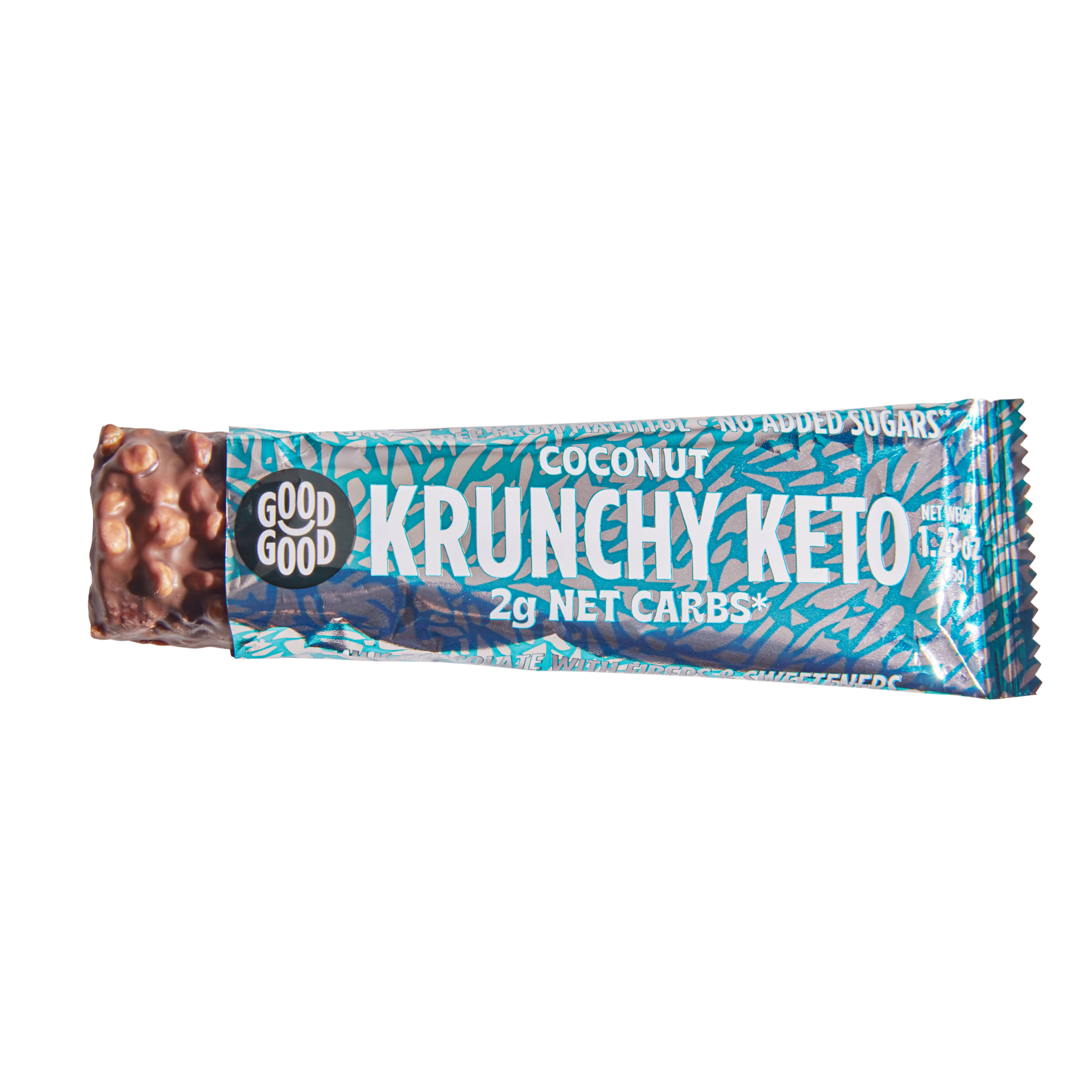 Krunchy Keto Bar - Coconut - 15 x 35g / Noix De Coco